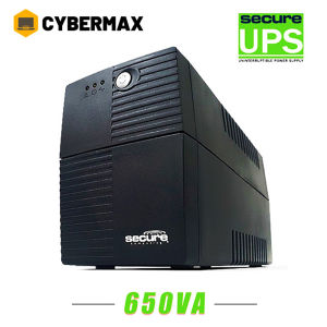 SECURE UPS 650VA Uninterruptible Power Supply With Built In AVP For PC Computer Laptop