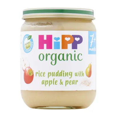 Hipp Organic Rice Pudding Apple + Pear (7 Months+)
