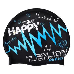 Mũ bơi bằng silicon đàn hồi cao cho người lớn tóc dài hay ngắn Thiết kế Ergonomic kín nước Mũ Bơi Mũ bể bơi