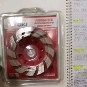 Zekoki Diamond Cup WheelSegemented Turbo cupwheel 4"