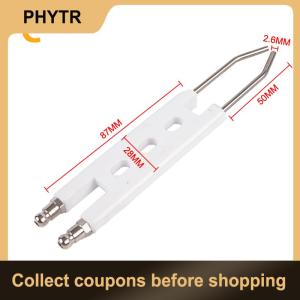 【PHYTR】 Ignition Electrodes for Oil Burner Ceramic Electrode Ceramic Ignition Double Pin