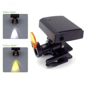 `Dental LED Headlight Wireless 5W Clip-on Portable Binocular Light for Dentist Loupe Medical Lab Magnifier`