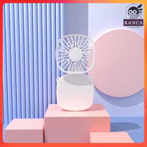 Herectw Kipas Angin Portable Hanging Neck Foldable 3 Speed 400mAh - J-400