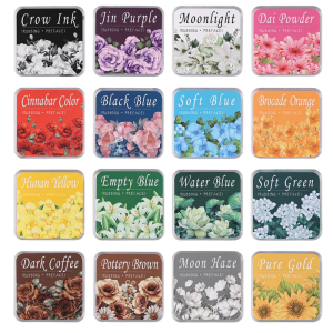 Reusable Pad for Office Use Crafting Featuring Safe Cotton and Lightweight Portable Design 7.7x7.7cm Ink Pad