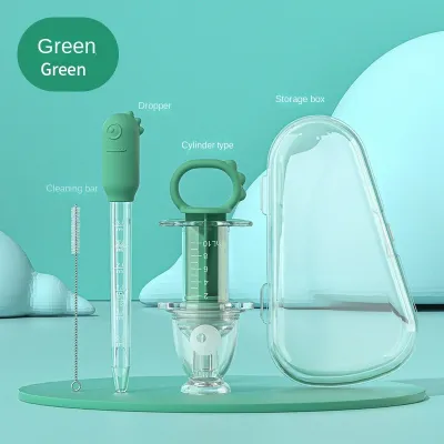 Baltra Baby Syringe Shape Feeder Newborn Dropper Medicine Feeder Needle Feeder Squeeze Medicine Dropper Dispenser