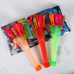 [HCM] Bóng bay nước 111 quả Bong bóng nước Bóng nước được lắp sẵn vào 3 chùm và 1 đầu nối vòi nước -Joyee
