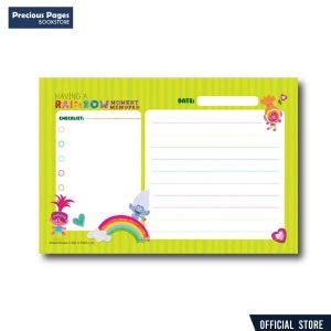 Dreamworks - Trolls - Having A Rainbow Moment Memopad by ArteMo Concepts