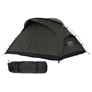 [Vktech] Outdoor Camping Tent with Mosquito Net Portable Double Tent 2 Person Trekking Shelter Tent for Backyard Picnic