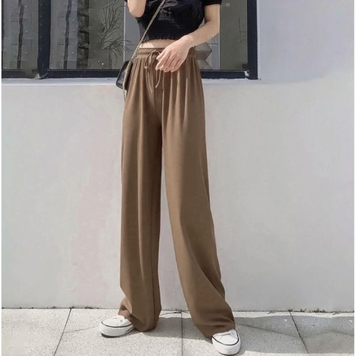 baggy loose fit khaki pants