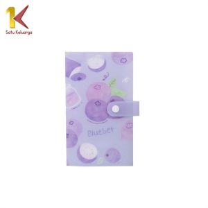 Satu Keluarga Album Foto Polaroid 2R 120 dan 240 Slot C1141 Kolbuk Photocard Motif Buah Serbaguna