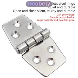 Heabety  Bản lề phẳng chất liệu thép không gỉ 304 cao cấp dùng cho hộp phân phối tủ điều khiển cửa sổ hộp gỗ phụ tùng tàu thuyền bản lề mini.