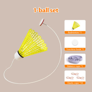 Badminton Trainers Stretch Professional Machine Robot Racket Rebound Training Sport Self-Study Practice Accessories For Adults and Kids