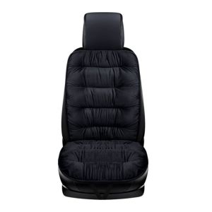 COSE with Back Pad Warm Velvet Car Seat Cushion Cotton Thick Winter Car Seat Cover Front Chair Protector Comfortable Car Accessories