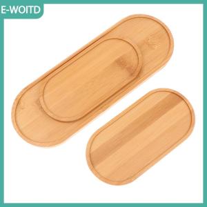 【E-WOITD】 Đa tre khay gỗ đĩa Chậu hoa khay cốc Pad Coaster tấm cho nhà bếp tấm trang trí sáng tạo Coaster cốc cà phê mat