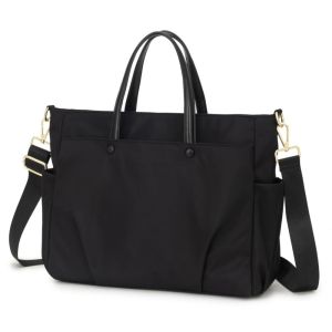 STATIONERY Side Pocket Portable Laptop Bags 15/16inch Shoulder Strap Notebook Sleeve Bag Computer Cover Waterproof Laptop Handbag Office Use