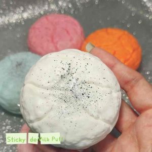 【Seller recommend 】Mido Shortbread Sticky Milk Puff [super soft] Squishy {⬇️More details / More Pictures➡️}