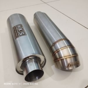 Knalpot cumi cumi + resonator l300 pajero kijang inova fortuner canter hino