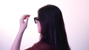 Bộ 52 Món Tóc Lông Vũ Màu Sắc Dành Cho Nữ 13 Màu Tóc Lông Vũ Tổng Hợp Thẳng Dài Kèm 200 Khoen Silicon Lót Lưới Kim Móc Và Kìm Tháo Tóc Dành Cho Tiệc Cosplay