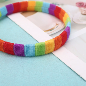 Phụ nữ mùa thu rửa mặt băng đô lông SọC CầU VồNg đàn hồi tạo kiểu bờm tóc