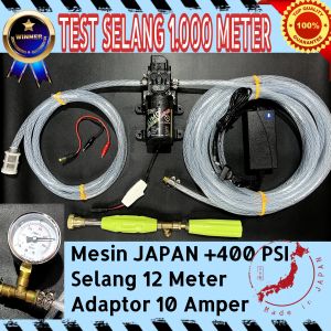PAKET SET  Sumo JAPAN +400PSI Mesin Cuci AC Motor Mobil Steam Power Sprayer Alat Portable