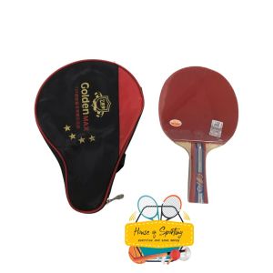 Bat Pingpong Tenis Meja 729 Golden Max 4 Stars FREE Cover