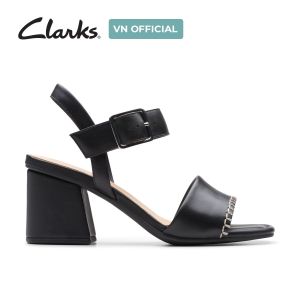 Giày Xăng Đan Cao Gót 6.5cm Da Nữ Clarks - Siara65 Buckle