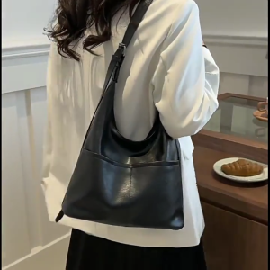 Modern Armpit Bag PU Underarm Handbag Shoulder Bags Carry Your Office Supplies with Ease