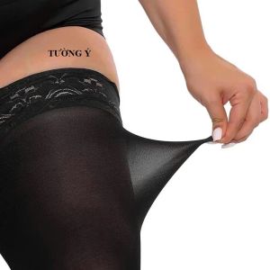 [B[Bigsize Siêu To] Tất Đùi Phối Ren Dành Riêng Cho Các Chị Em Có Vòng Đùi Siêu To Với Nhiều Màu Sắc Cho Chị Em Lựa Chọn