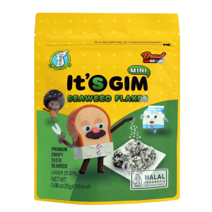 It’s Gim Mini Original Pure Seaweed Snack | Seaweek Flask | Halal Baby Food | Snek Rumpai Laut Asli