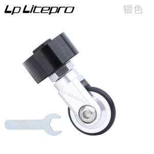 Litepro Seatpost wheel Folding Bike Seat Rod EasyWheel For 33.9mm Seat Tube K3plus 412 Seatpost Easy Wheel
