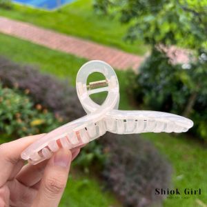 [Singapore] 13cm Large Jelly Hair Claw Clip Korean Style Hairpin Girl’s Hair Accessories