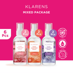 Hand Sanitizer Klarens Spray Mix 6pcs