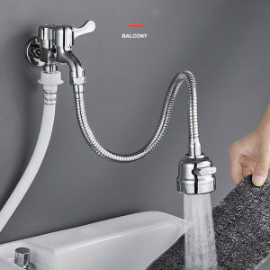 Dây Nối Đầu Vòi Nước Tăng Áp Dài 50cm 23 Chế Độ Tặng Đầu Nối