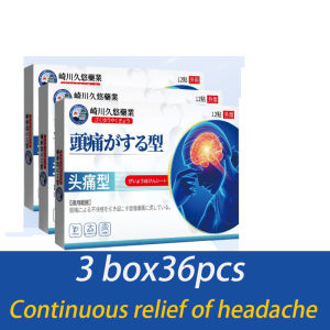 SG[Ready Stock]Japan Headache Relief Patch Trigeminal neuralgia Pain Relief Patch for Intractable headache頭痛緩解貼片 三叉神經痛止疼緩解頭疼貼片 頑固性頭疼