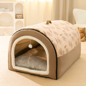Big Dog Nest Winter Warm Dog House Removable and Washable Dog Bed Seasonal Large Dog House TypeSleeping Supplies Cat Nest