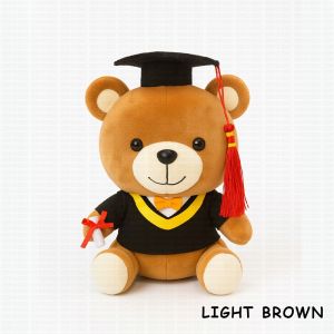 Graduation Bear Gift Plush Soft Toy School University Convocation Flower Bouquet Hadiah Graduasi Konvokesyen 25cm