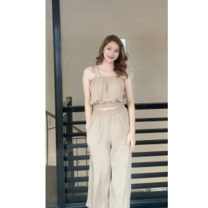 SC107 Set | Multiway Top and Wideleg Pants with pockets