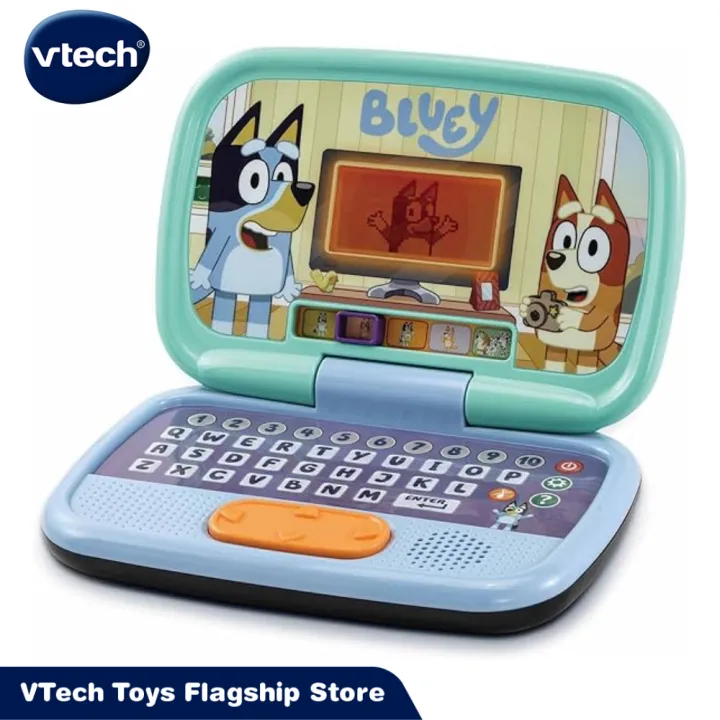 VTech - Bluey, My Interactive Computer, Children's Computer With Backlit Screen, 10 Educational Activities And Games, Gift For Children From 3 To 7 Years
