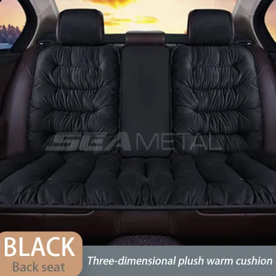 SEAMETAL Bọc Ghế Xe Hơi Đệm Ghế Trước Sau Bằng Vải Nhung Lông Bọc Ghế Xe Hơi Phụ Kiện Bảo Vệ Nội Thất Ô Tô Sang Trọng