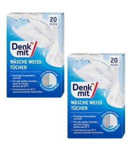 Giấy Tẩy Trắng Quần Áo và Chống Phai Màu Giữ trắng Hạn chế ngả màu DENKMIT Nội Địa Đức