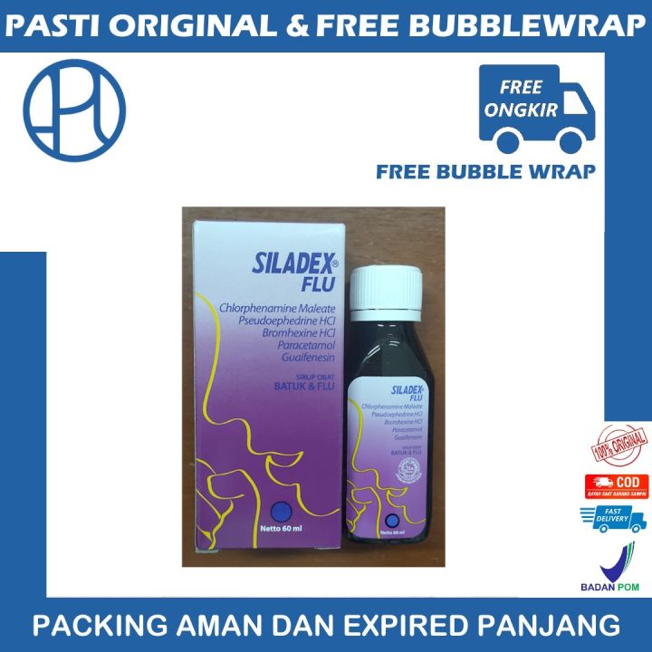 SILADEX FLU 60 ML UNGU OBAT BATUK DAN FLU