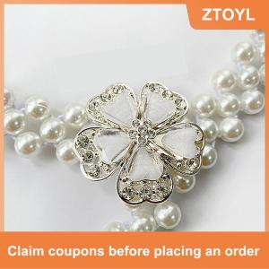 【ZTOYL】 เข็มขัดไข่มุกที่เรียบง่ายสง่างามสำหรับผู้หญิงเครื่องประดับร่างกายตามอารมณ์แฟชั่นชุดเดรสอเนกประสงค์หวานตกแต่งเอวโซ่ของขวัญ