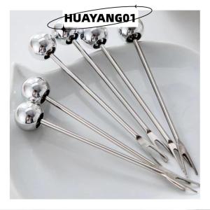 HUAYANG01 [2023 new HOT FASHION] 6PCS thép không gỉ tráng miệng dĩa với lưu trữ Jar Dễ thương Gấu đồ dùng cho bữa tiệc nếm món tráng miệng trái cây dưa salad trái cây