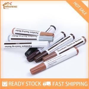 MIH ✨ COD ✨ เฟอร์นิเจอร์ไม้ชุดสัมผัสปากกามาร์กเกอร์ปากกาครีมไม้ scratc H ฟิลเลอร์ซ่อมแซม