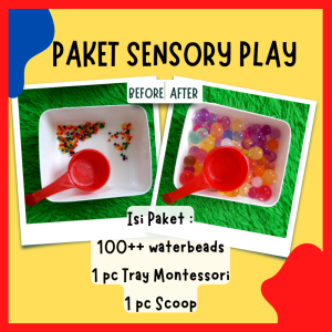 Paket Mainan Montessori Sensory Play