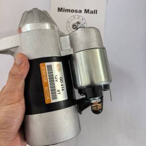 Mimosa Starter Motor for Air-Cooled Diesel Engine 10-18hp ATI 186-050 Highspeed 3600 RPM Rotational Speed Compatible with 10-18hp Engines