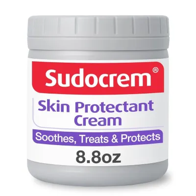 SudocremDiaperRashforBabysTripleActionDiaperRashPastethathesTreatsandProtects15.29%ZincOxide-4.4oz(125g)