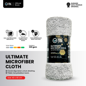 Waxouse Ultimate Microfiber 320 GSM – Lap Premium untuk Detailing Mobil & Motor Ukuran 40x40 cm