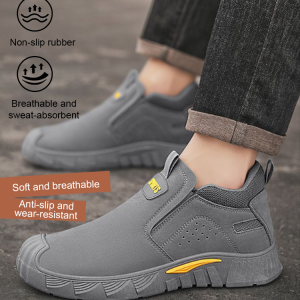 Mens Slip-On Soft-Soled Sports Shoes Spring New Breathable Sports Shoes