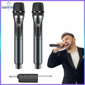 Wireless Microphones for Karaoke and Live Events Cordless Dynamic Microphones with Superior Sound Quality